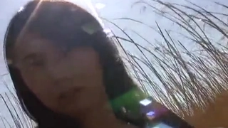PANS美乳模特木木~被摄淫师吊在空中甩~嘴巴塞口球~逼逼磨麻绳~真是另类的情趣~